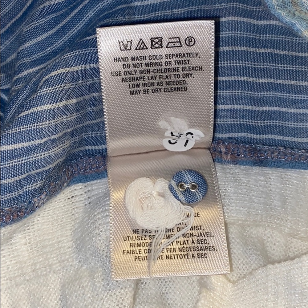 Anthro MOTH V-Neck Plaid Pullover Cardigan Sweater - Picture 8 of 10